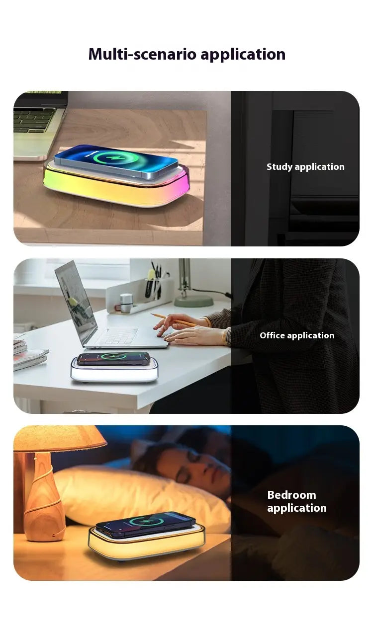 Wireless Charger for United States Devices with CHF Compatibility 5W Qi Charging