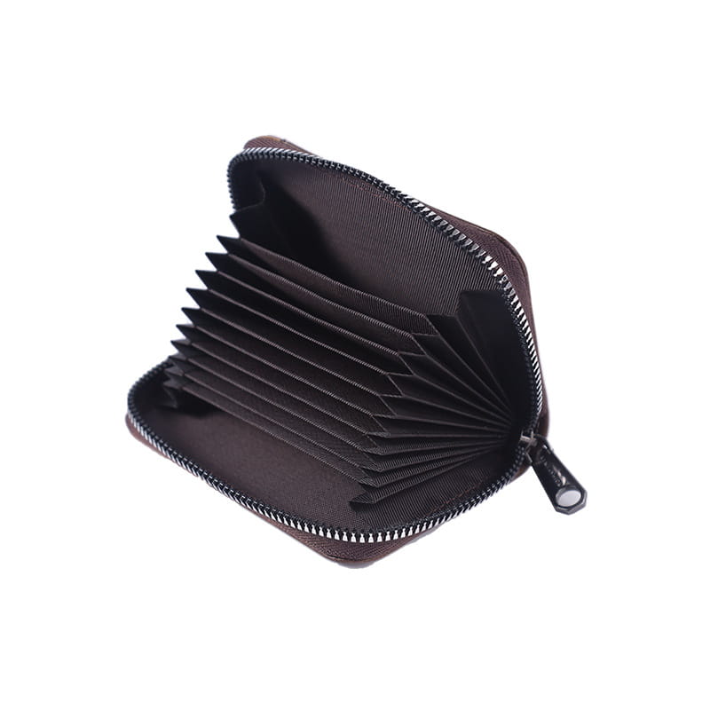 Men’s Anti-Theft Card Wallet with Spliced Design in Multiple Colors for US Market