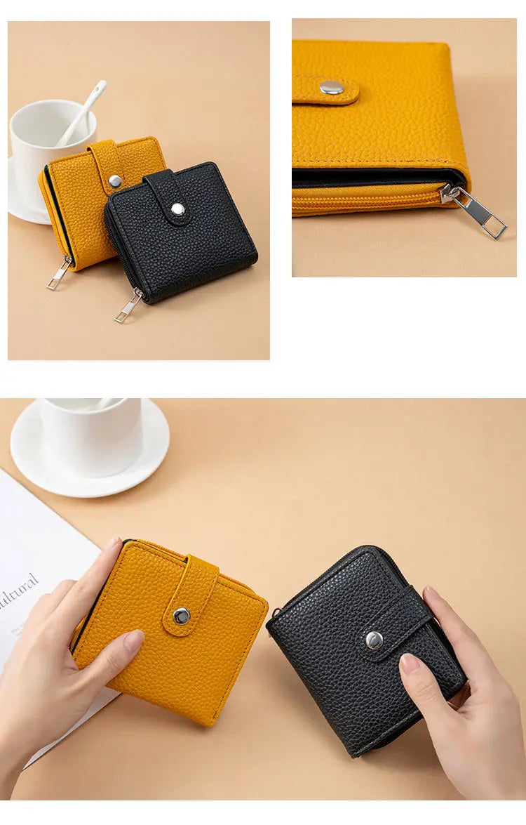 Lychee Pattern Women’s Wallet Fashion Multi-card-slot