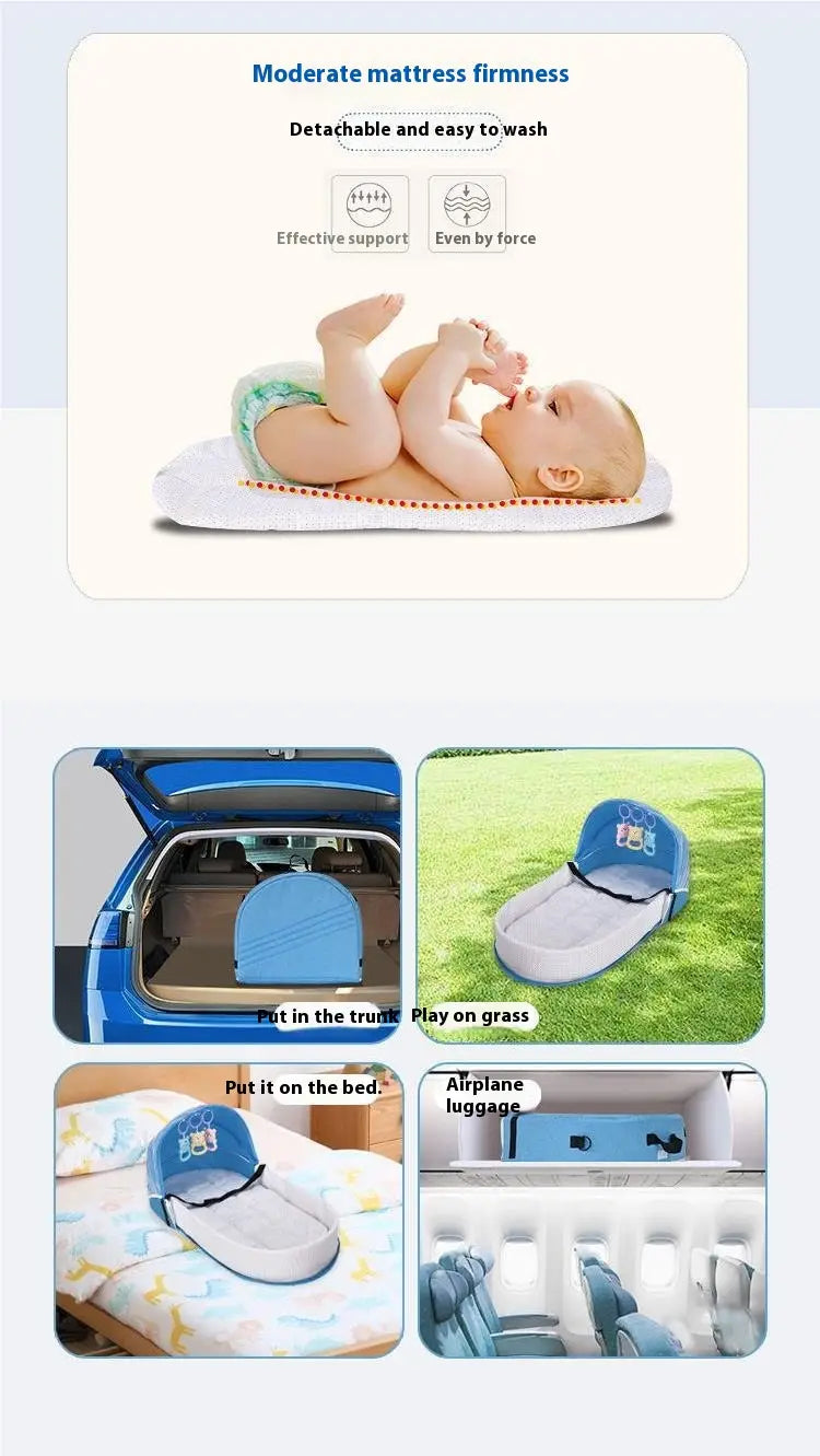 Travel Crib with Mosquito Net for United States and CHF