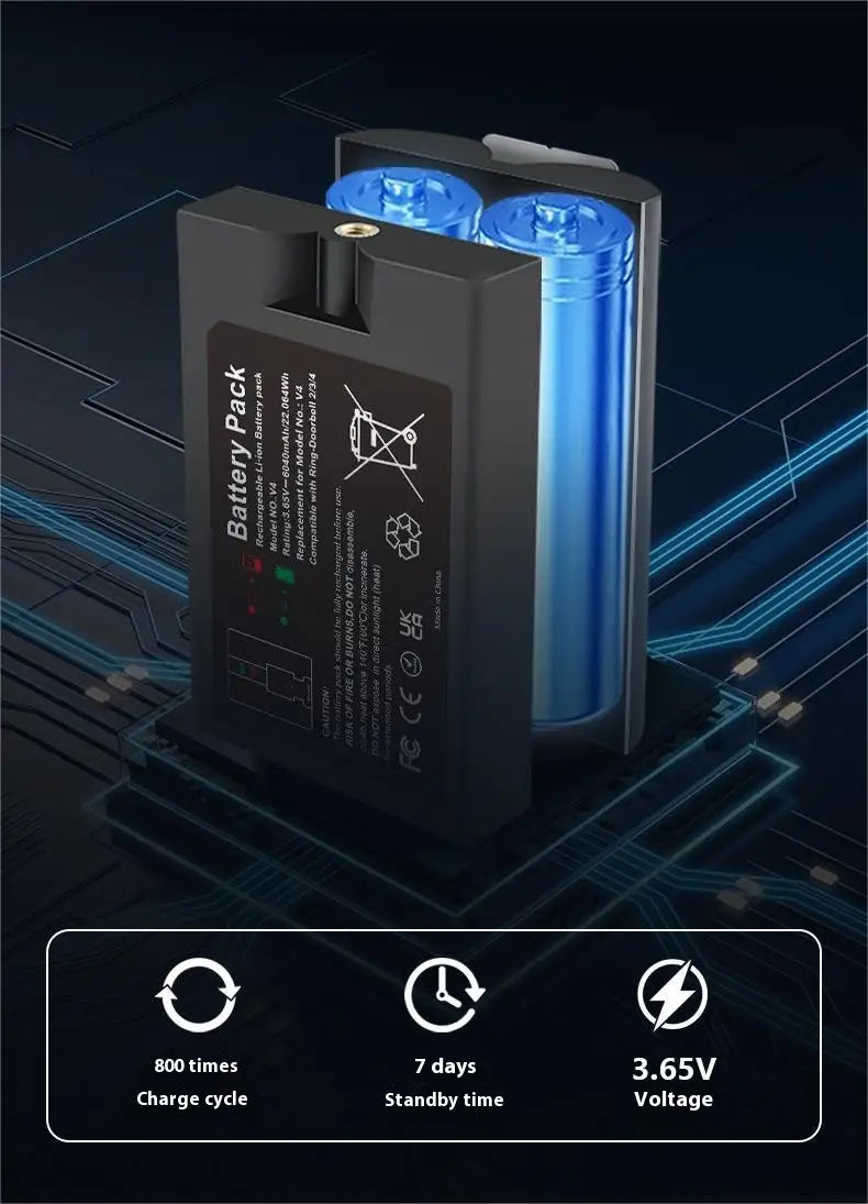 V4 Doorbell Battery SM002 Video Doorbell