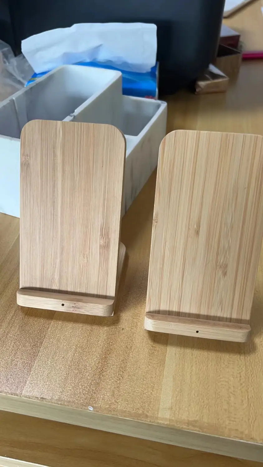 Bamboo 10W Smart Wireless Charger for United States | Eco-Friendly Charging