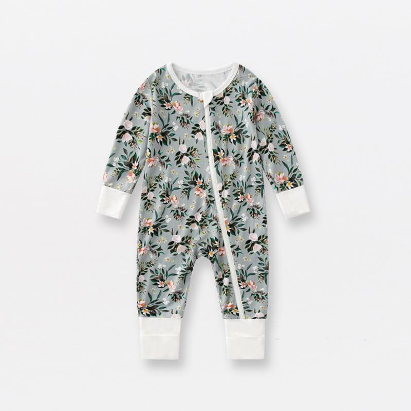 Jusheng Clothing Foreign Bamboo Fiber Baby Jumpsuits for Spring