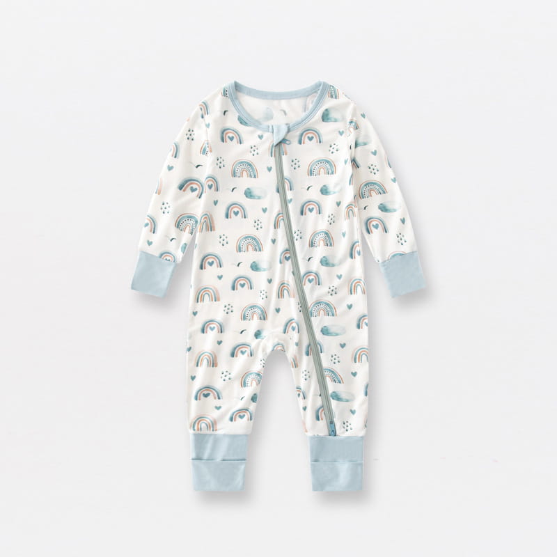 Jusheng Clothing Foreign Bamboo Fiber Baby Jumpsuits for Spring