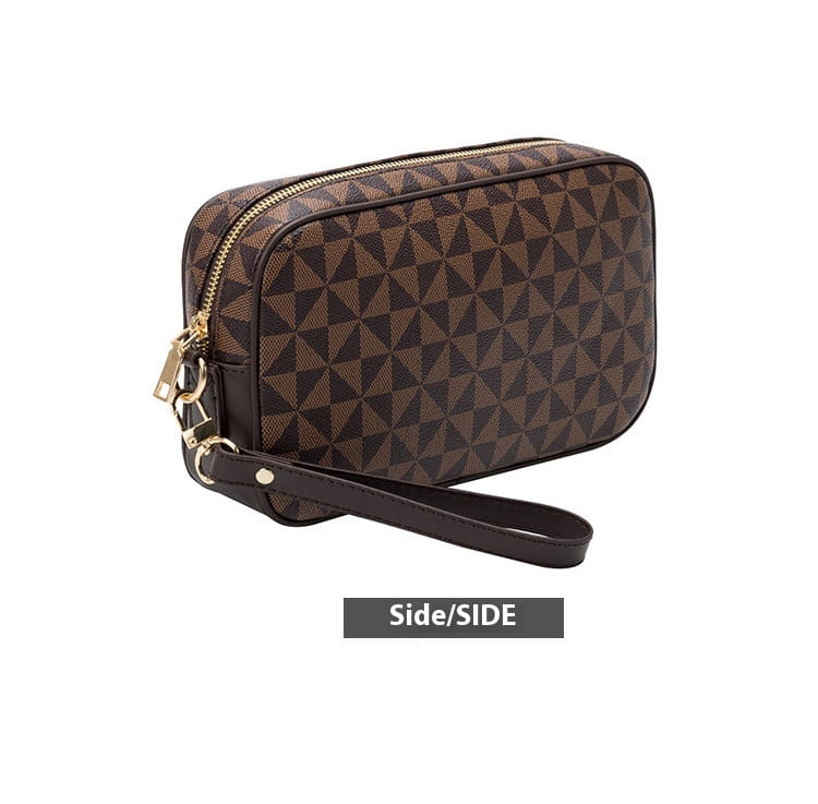 Men’s Waterproof Business Clutch Bag with Shoulder Strap for United States Travel