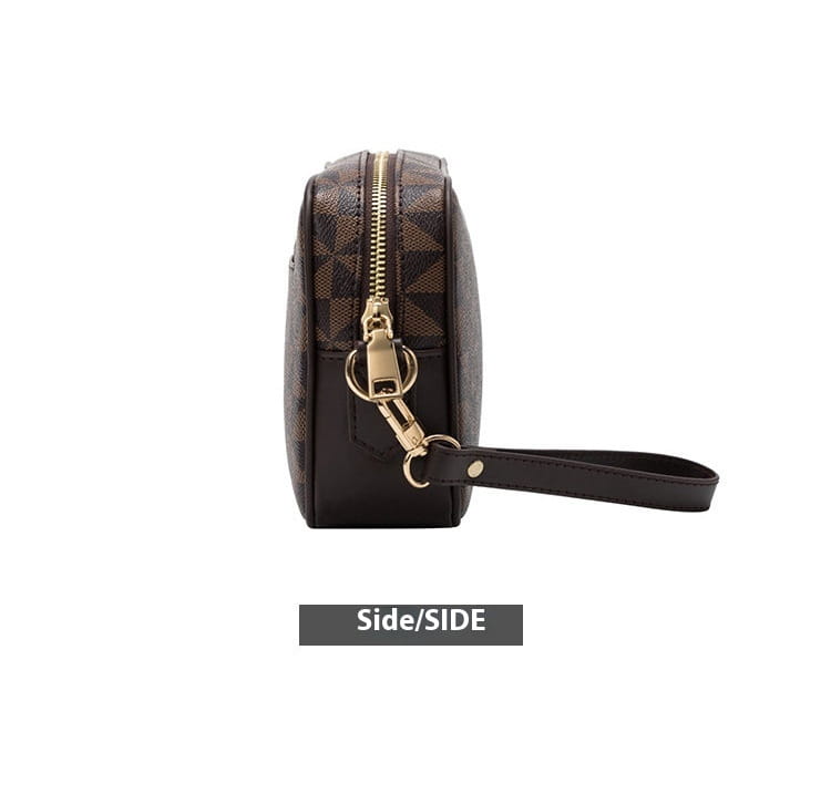 Men’s Waterproof Business Clutch Bag with Shoulder Strap for United States Travel