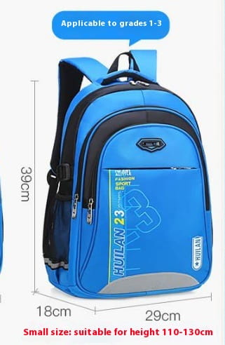 Primary School Student Schoolbag Male Grade 1-3-6 Schoolbag