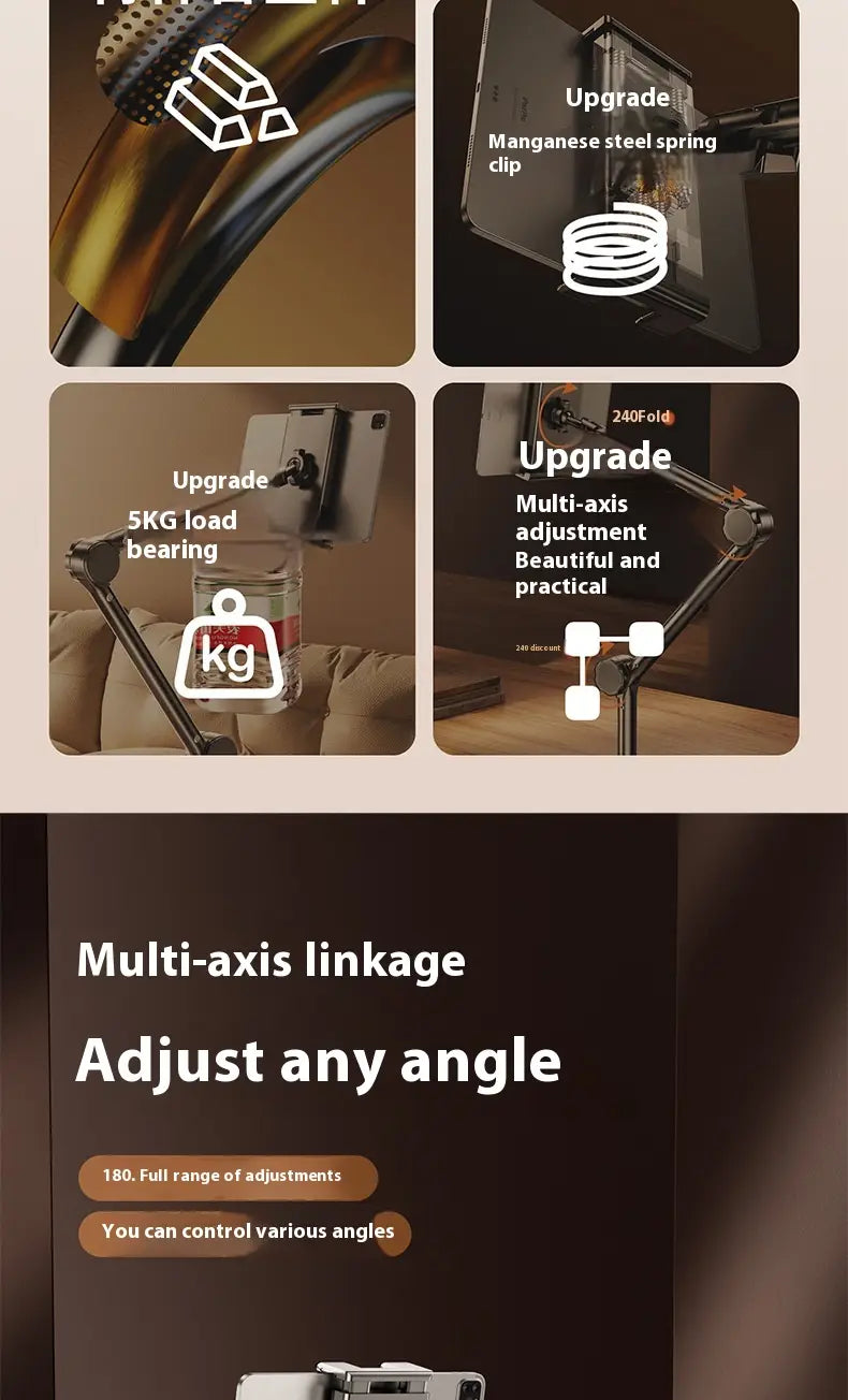 Bold Metal Universal Folding Vertical Cantilever for Phones and Tablets