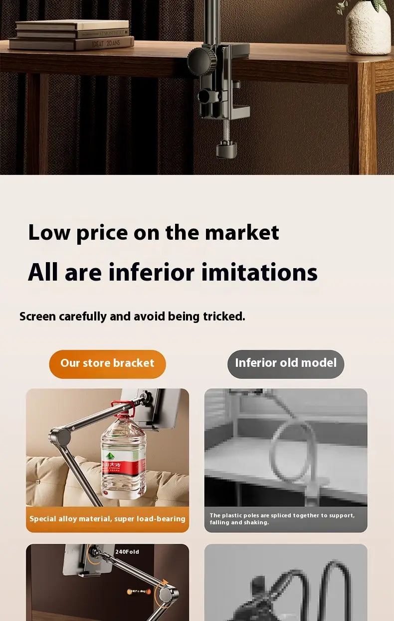 Bold Metal Universal Folding Vertical Cantilever for Phones and Tablets