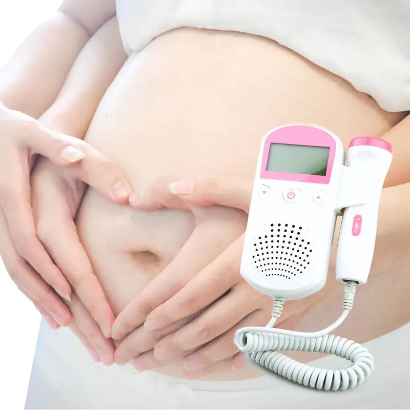 Waterproof Fetal Heart Rate Monitor with LCD Screen for US Patients
