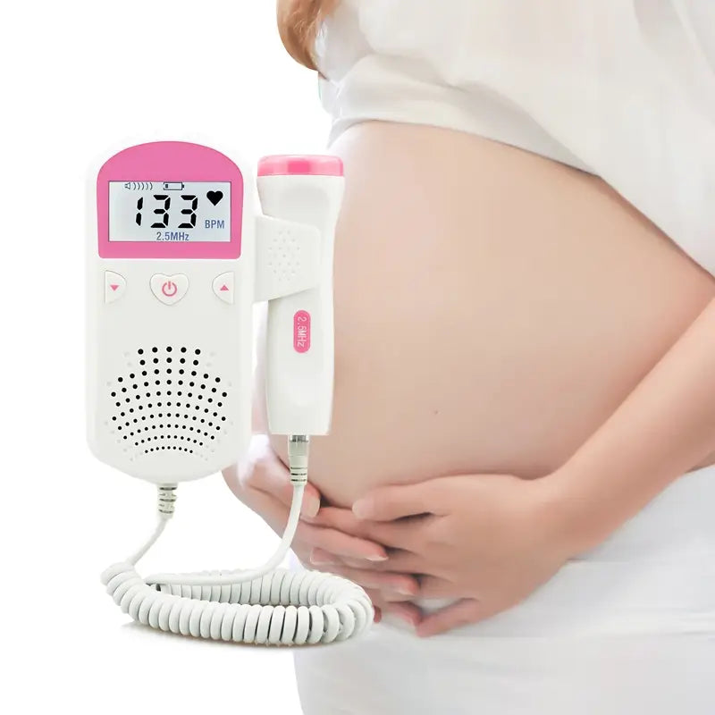Waterproof Fetal Heart Rate Monitor with LCD Screen for US Patients