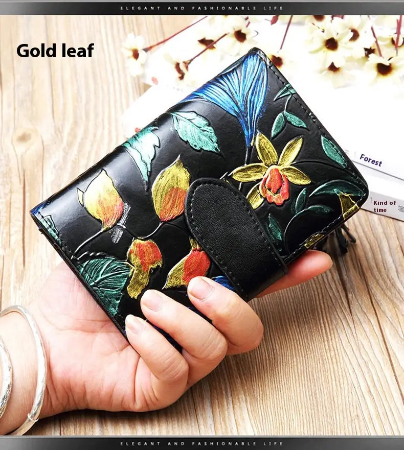 Colorful Leather Flower Lining for Bags in the United States and CHF