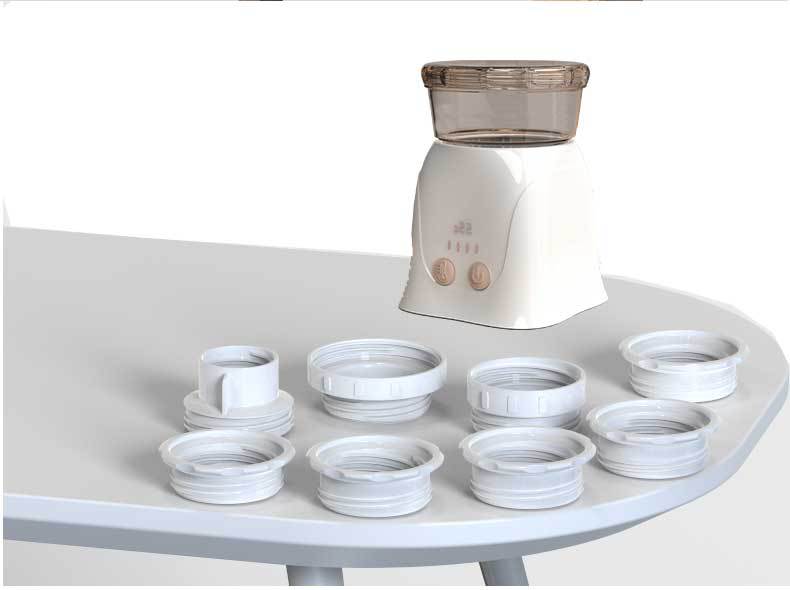 60 Power USB Lithium Battery Milk Warmer with Type-C Charger for United States