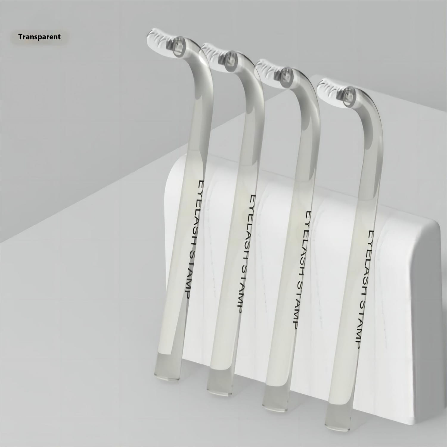 Multifunctional Eye Makeup Tool Set with Eyelash Stamp and Eyebrow Brush