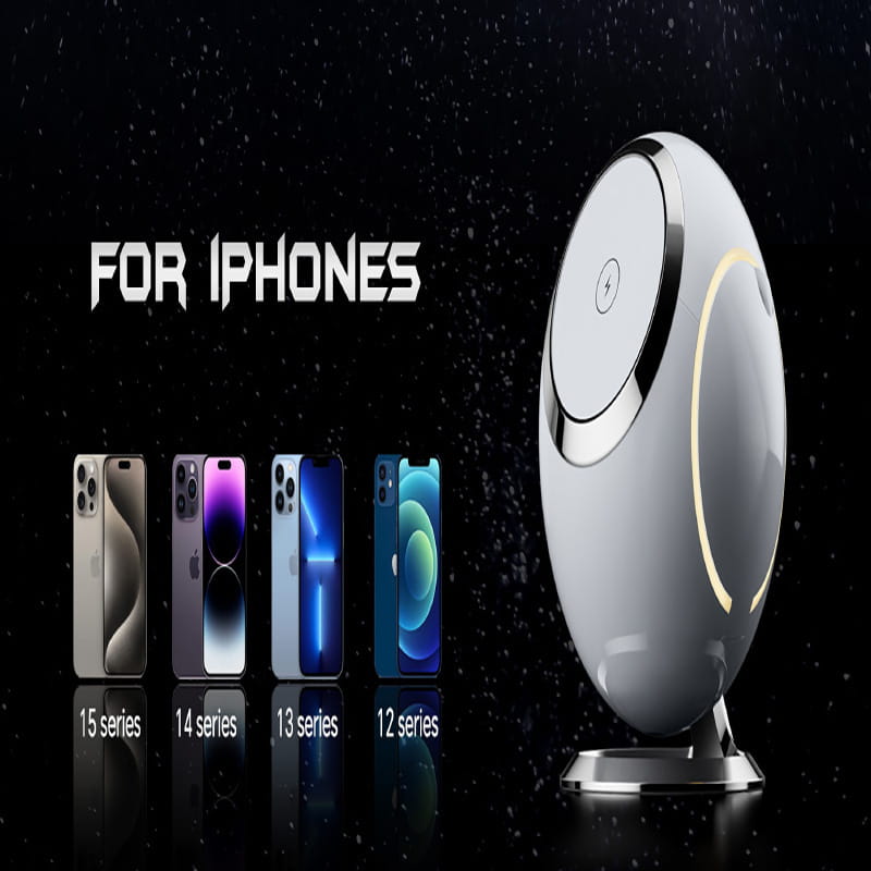 Wireless Magnetic Charger QC3.0 Fast Charging for United States and CHF