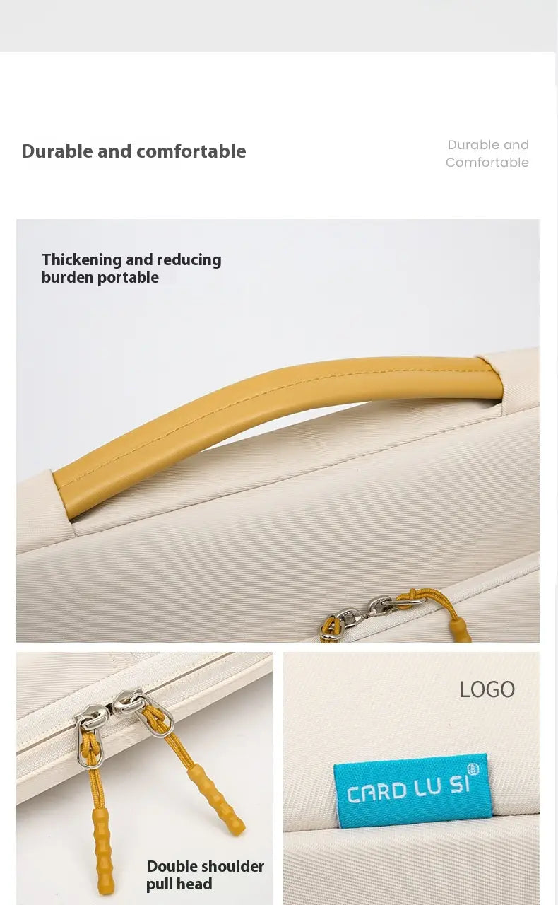 Bársonyos ütésálló laptop hüvely vízálló ultra könnyű bélés férfiak számára