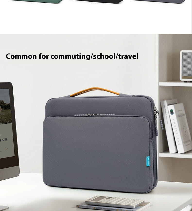 Bársonyos ütésálló laptop hüvely vízálló ultra könnyű bélés férfiak számára