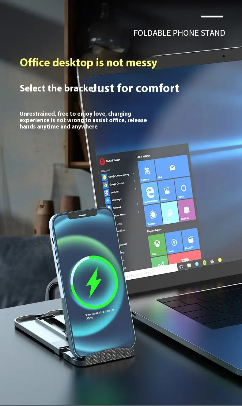 Wireless Charging Set 15W 5W with Type-C Power Supply for United States and CHF