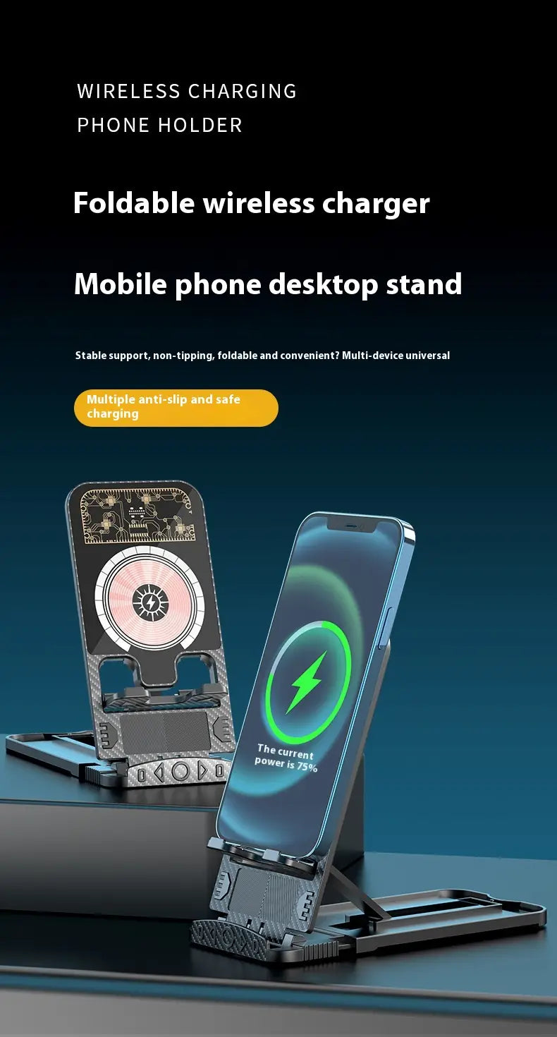 Wireless Charging Set 15W 5W with Type-C Power Supply for United States and CHF