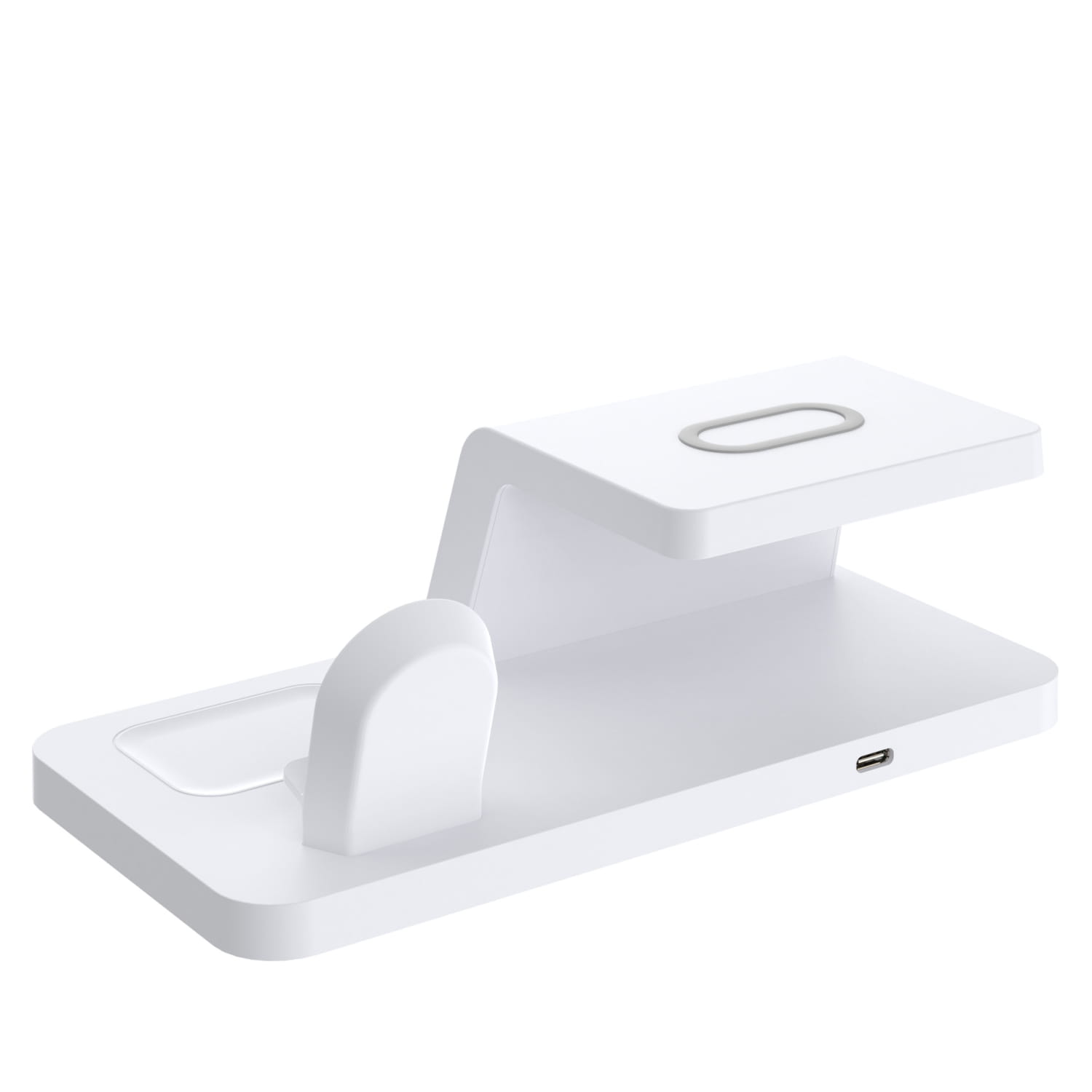 Wireless Charger with USB Type-C for United States and CHF Devices