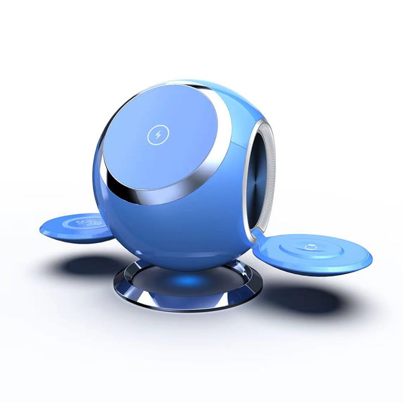 Universal Wireless Charger with Digital Display for United States and CHF Devices