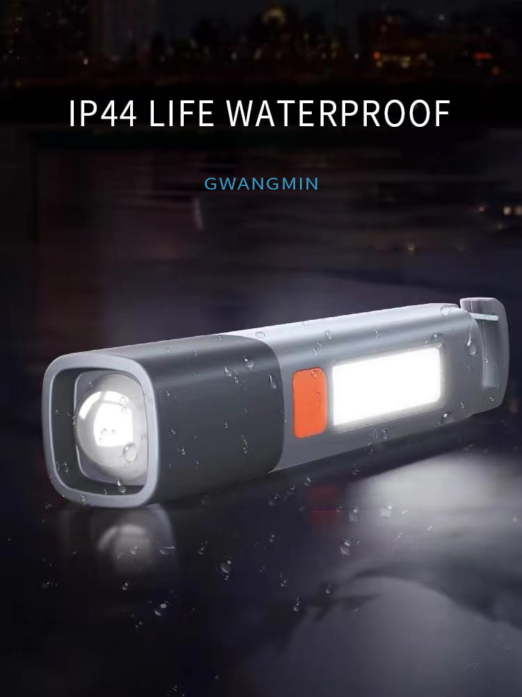 Rechargeable Portable Camping Lantern with Flashlight and Keychain