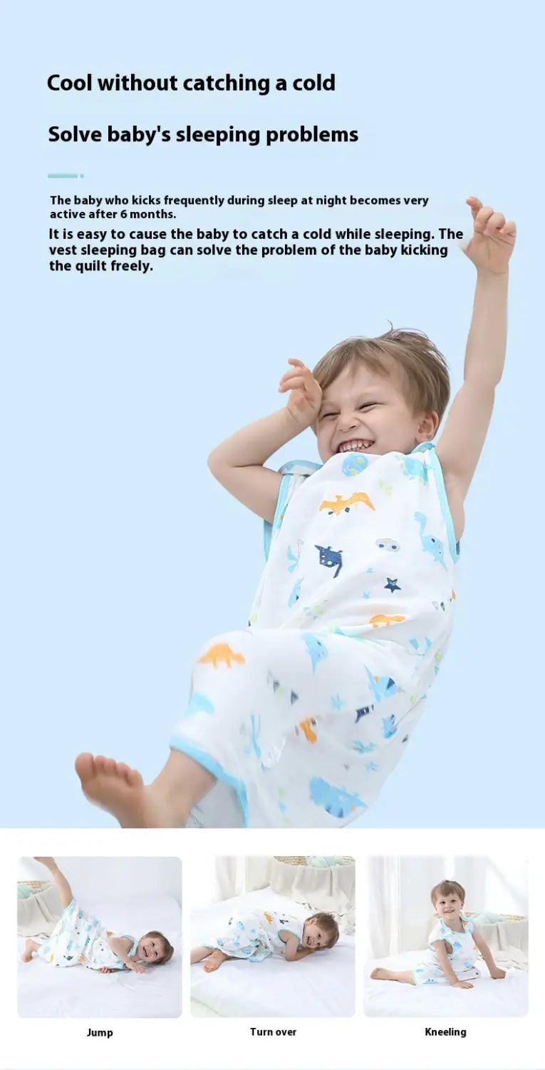 Upgraded Gauze Sleeping Bag for Adults Avocado Design in United States