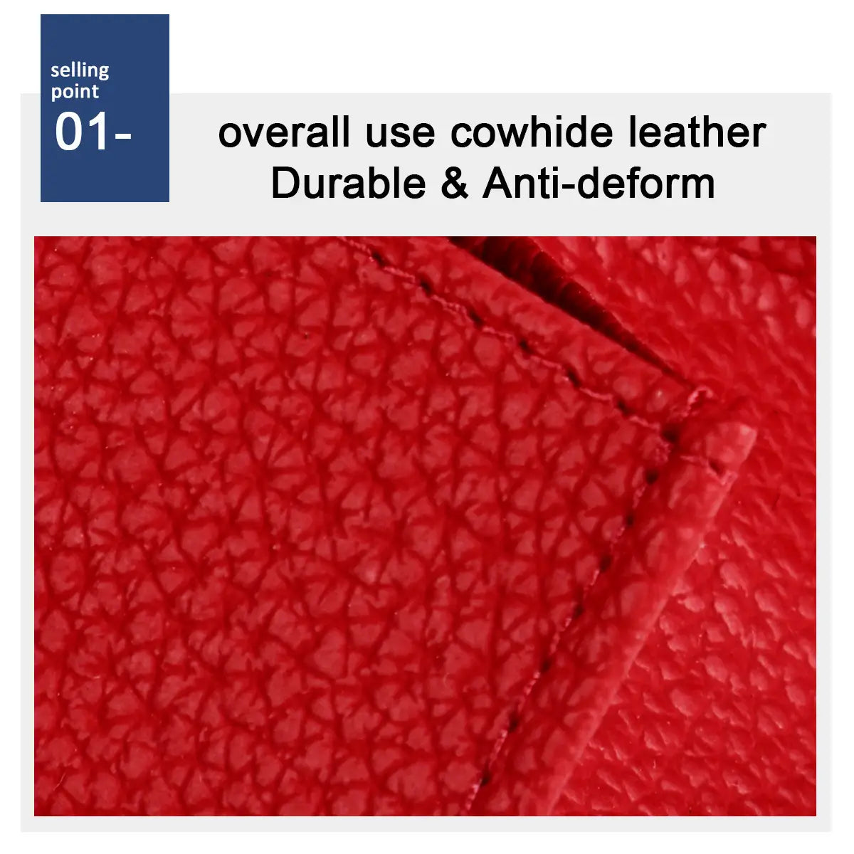 Genuine Leather Coin Purse in Multiple Colors for United States Shipping