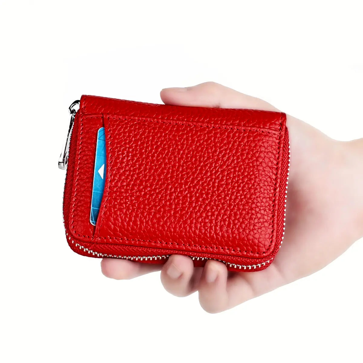 Genuine Leather Coin Purse in Multiple Colors for United States Shipping
