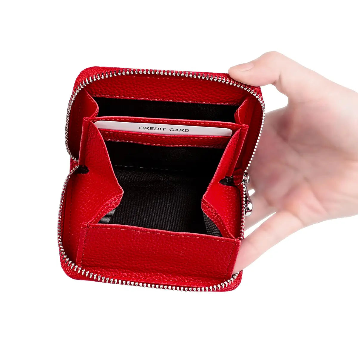 Genuine Leather Coin Purse in Multiple Colors for United States Shipping