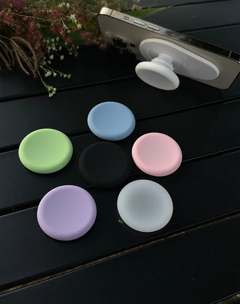 Silicone Cup Cover and Phone Airbag Bracket Set with Colorful Support