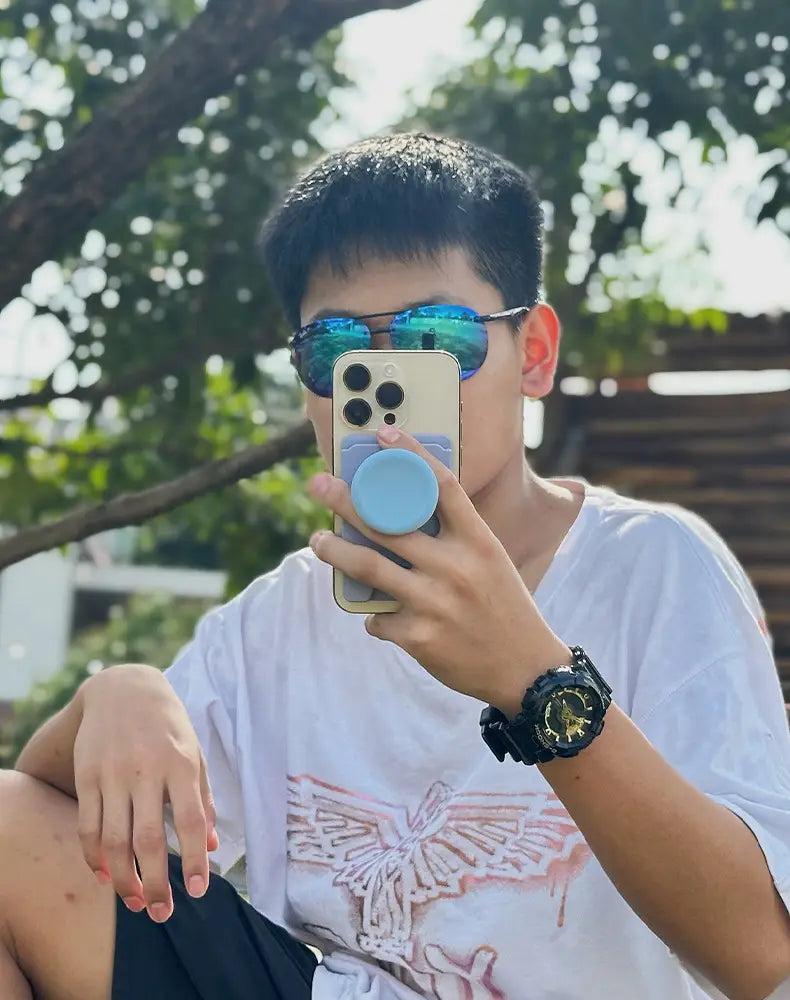 Silicone Cup Cover and Phone Airbag Bracket Set with Colorful Support