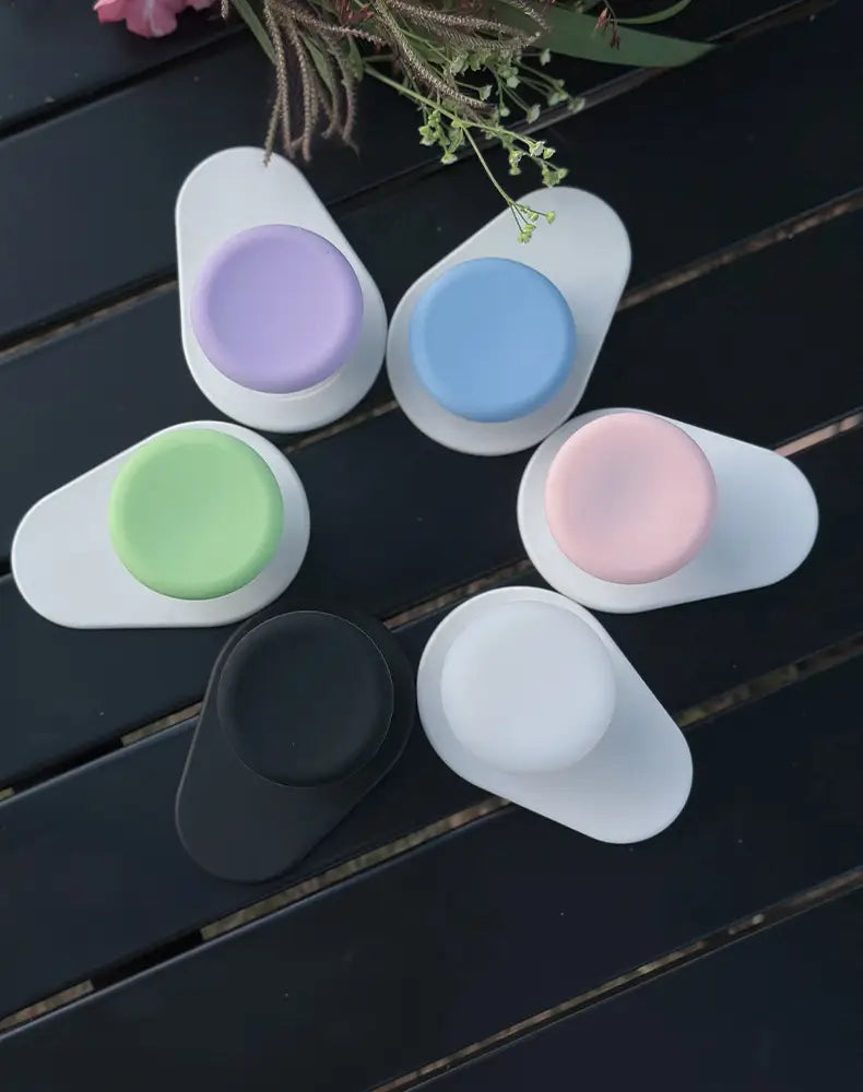 Silicone Cup Cover and Phone Airbag Bracket Set with Colorful Support