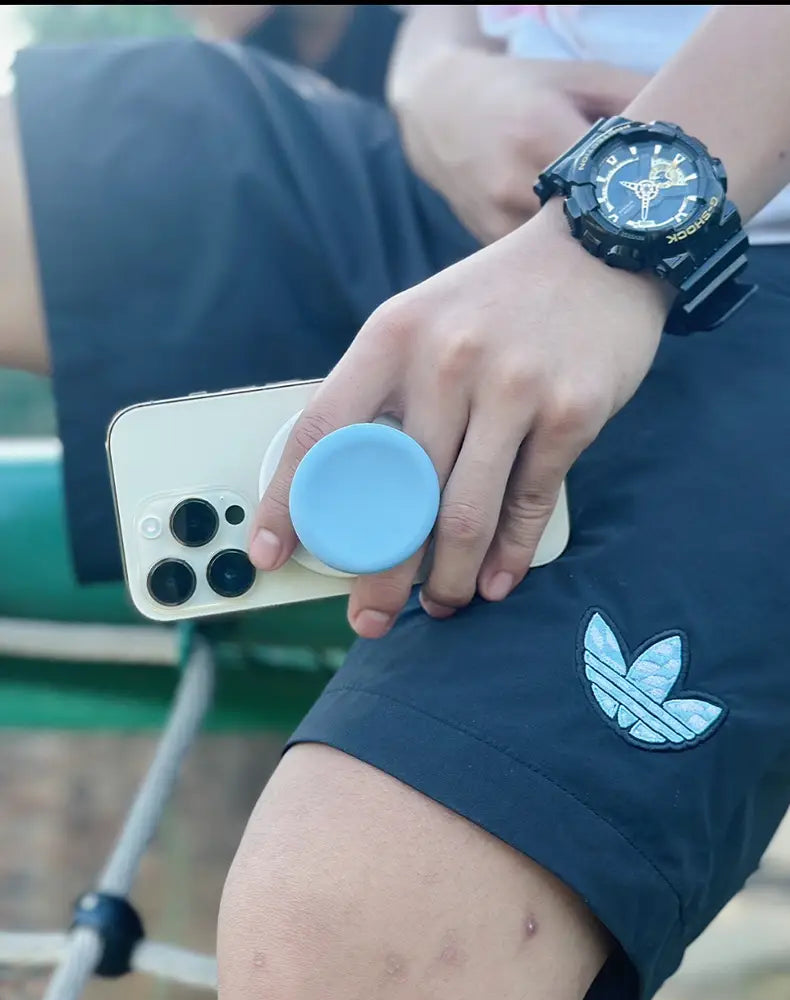 Silicone Cup Cover and Phone Airbag Bracket Set with Colorful Support