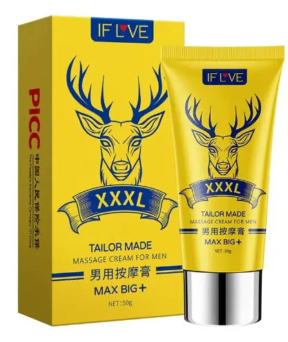 Brown Ice Fire Love Massage Cream for Penis Movement Repair 50g