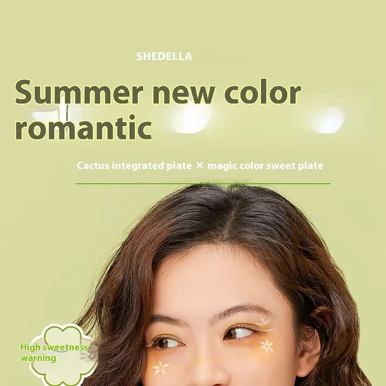 Resin Eight Colors Eye Shadow Plate for Girl and Student Makeup