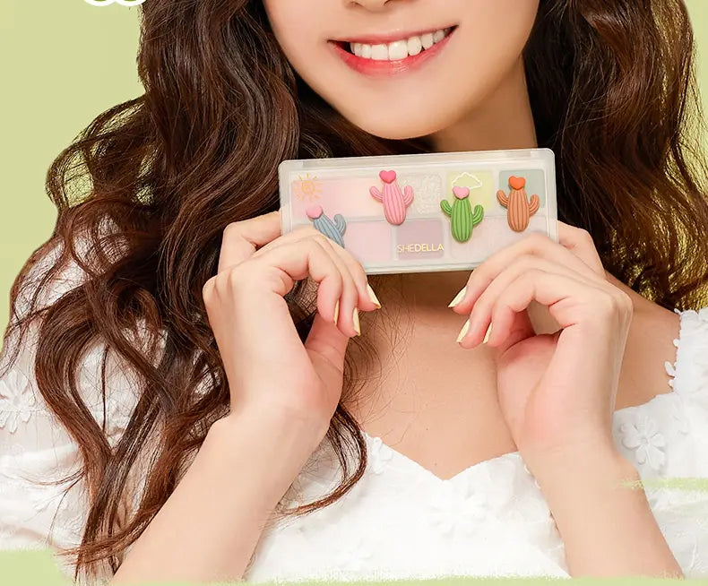 Resin Eight Colors Eye Shadow Plate for Girl and Student Makeup