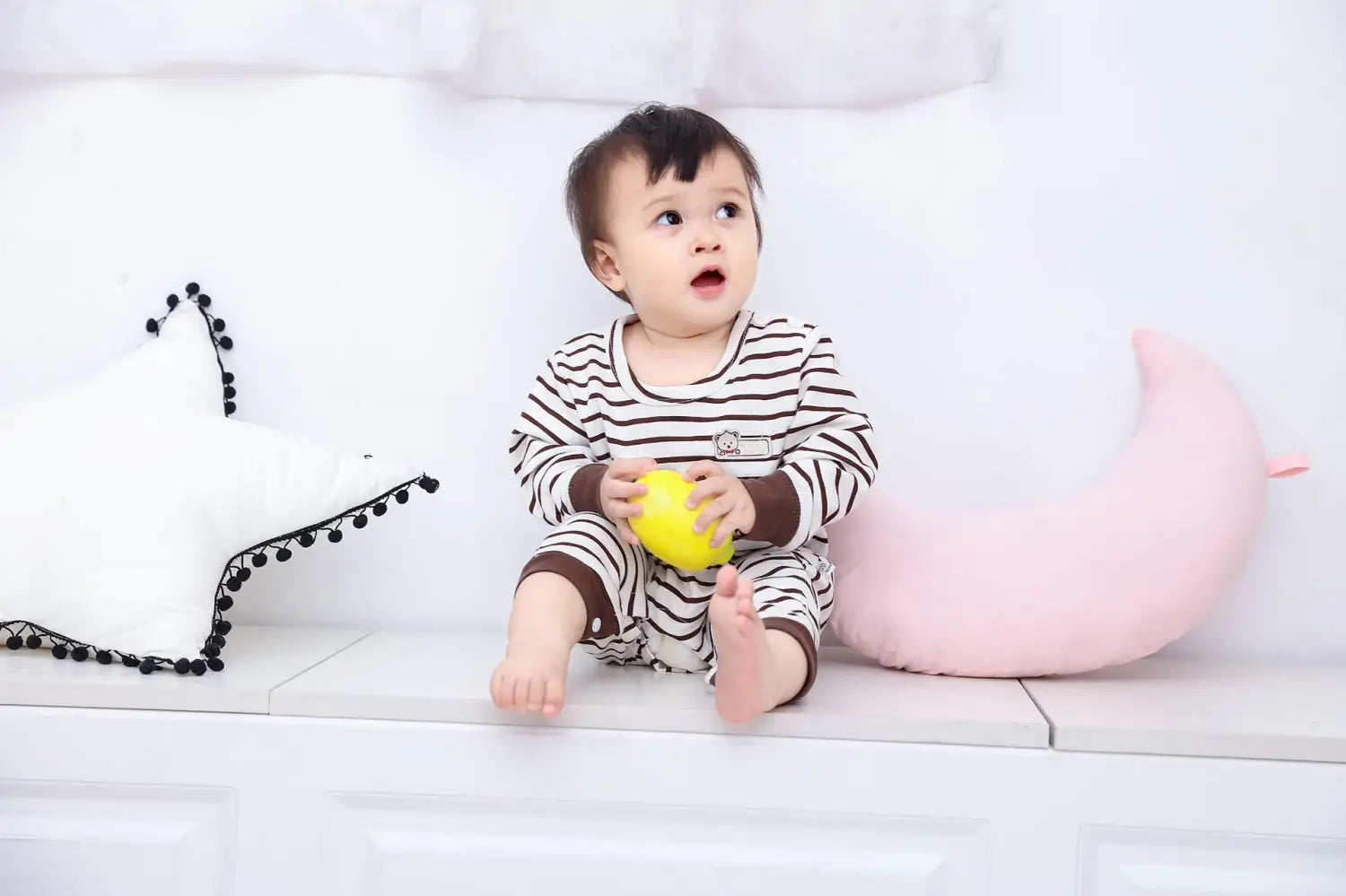 Autumn Clothing Pure Cotton Baby Rompers Pajamas