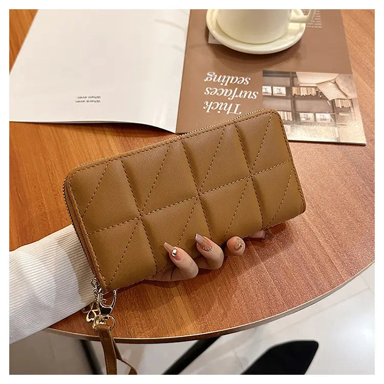 Geometric Pattern Rhombus Wallet in American Fashion Styles for the United States