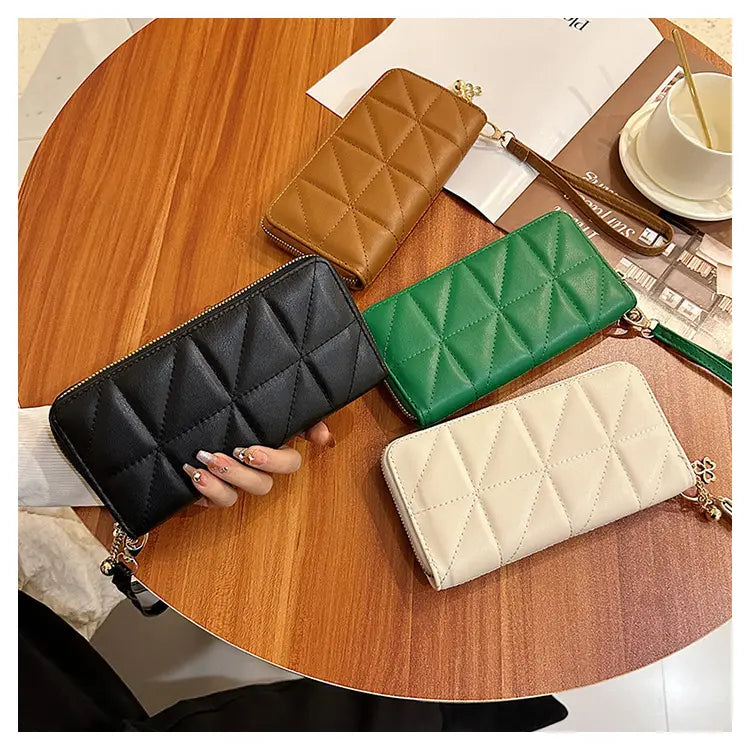 Geometric Pattern Rhombus Wallet in American Fashion Styles for the United States