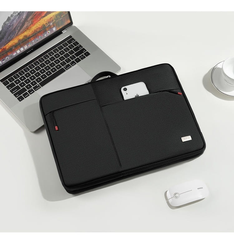 14 hüvelykes laptop ujjú oxford szövet védő tok világosszürke sötét