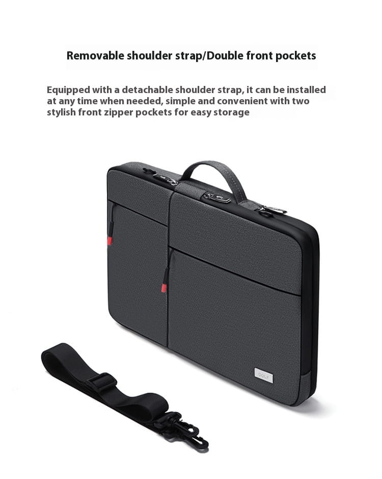 14 hüvelykes laptop ujjú oxford szövet védő tok világosszürke sötét