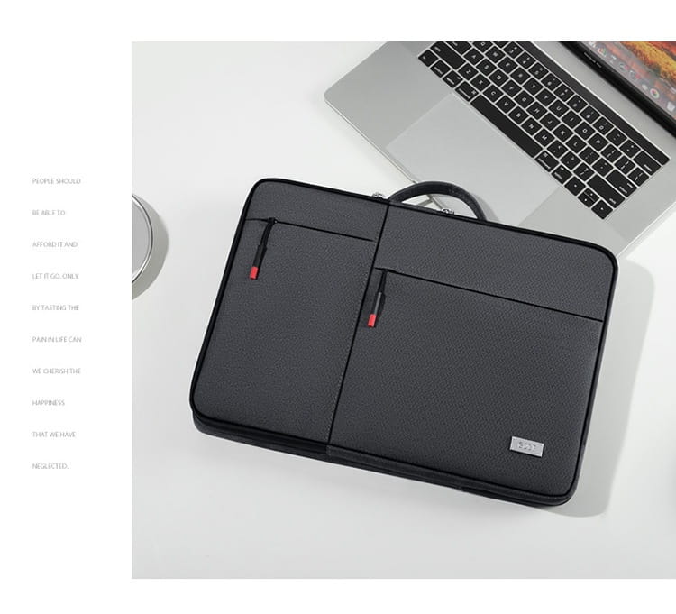 14 hüvelykes laptop ujjú oxford szövet védő tok világosszürke sötét