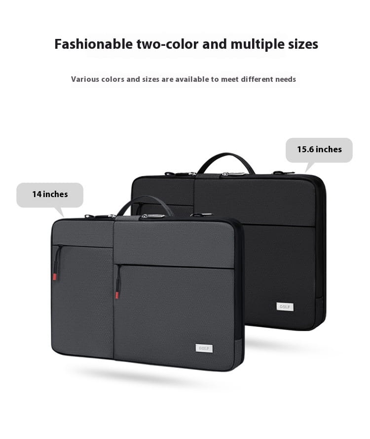 14 hüvelykes laptop ujjú oxford szövet védő tok világosszürke sötét