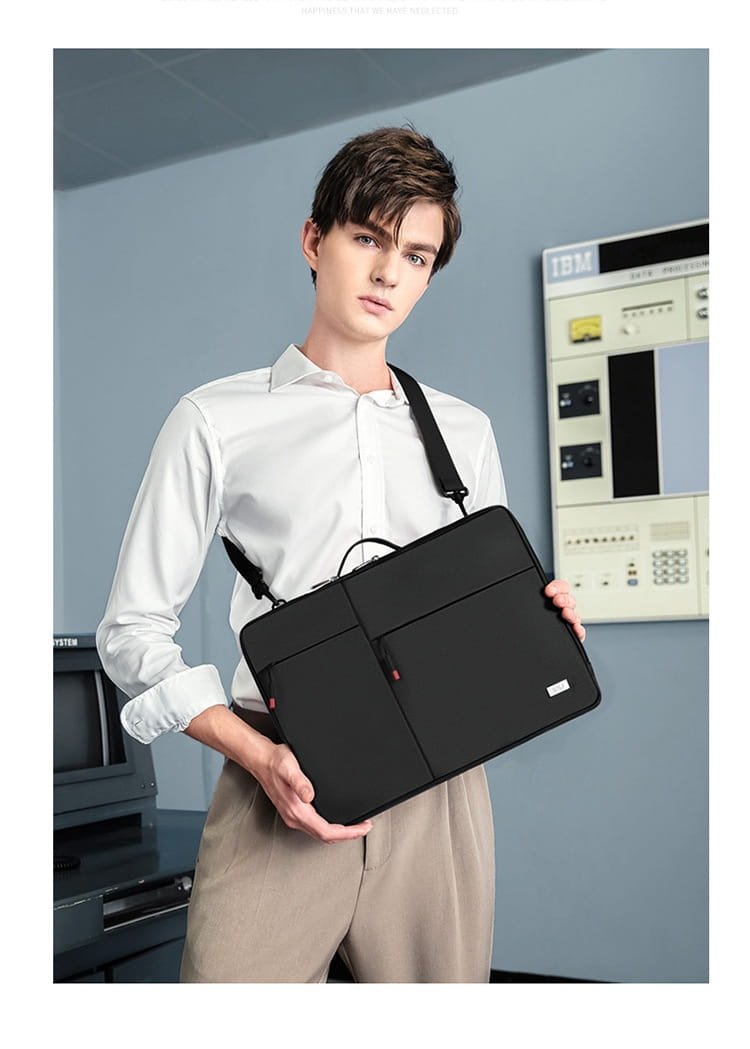 14 hüvelykes laptop ujjú oxford szövet védő tok világosszürke sötét