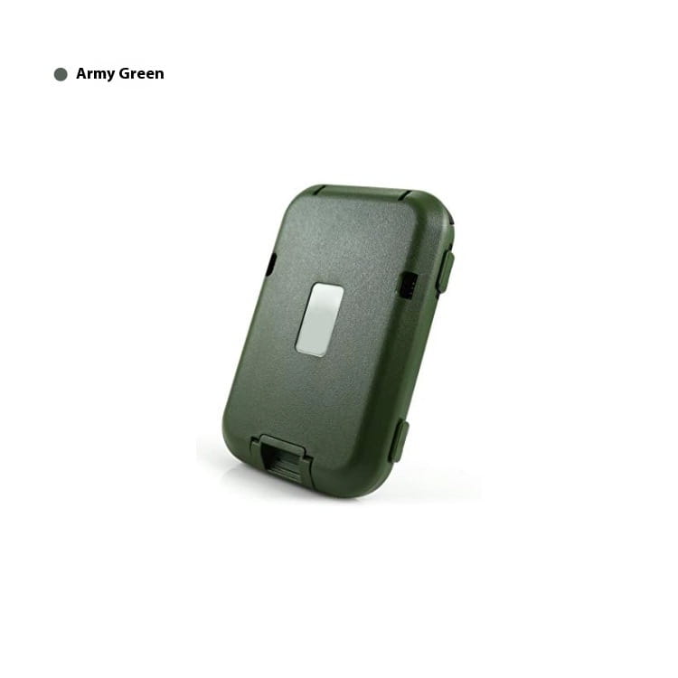 Black Army Green and Dark Gray 22MM Wallet for Bank Card Storage