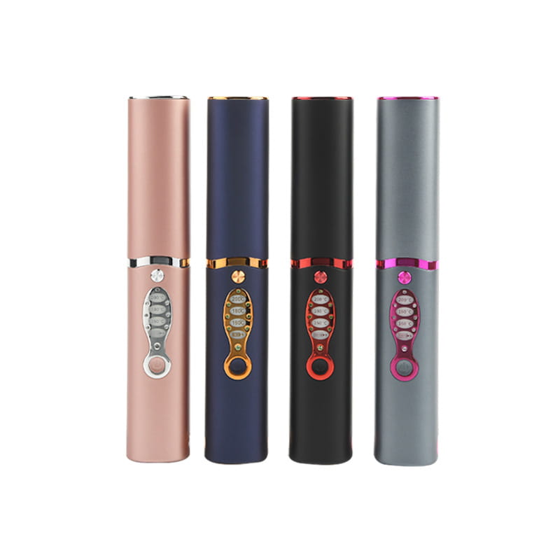 Wireless Charging Portable Hair Straightener with Lithium Battery in Multiple Colors