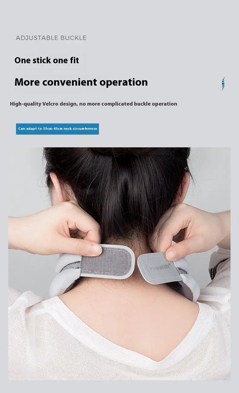 Breathable Bionic Neck Support for Cervical Vertebra Care and Avoiding Leaning