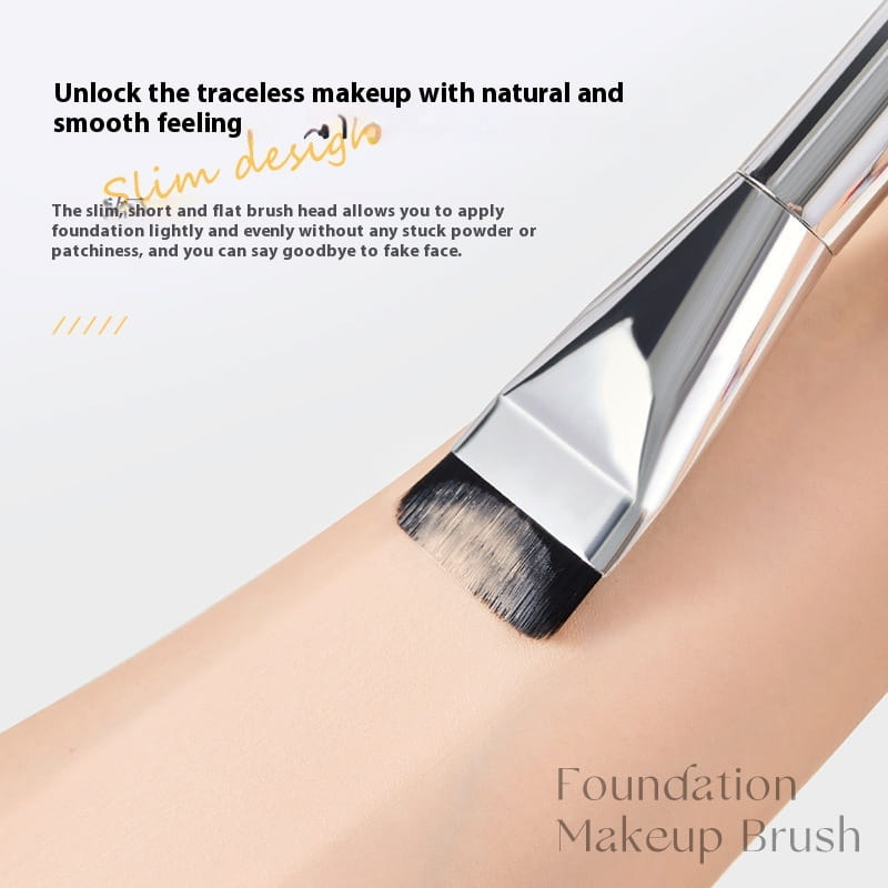 Makeup Brush Round Head Concealer with Artificial Fiber Handle