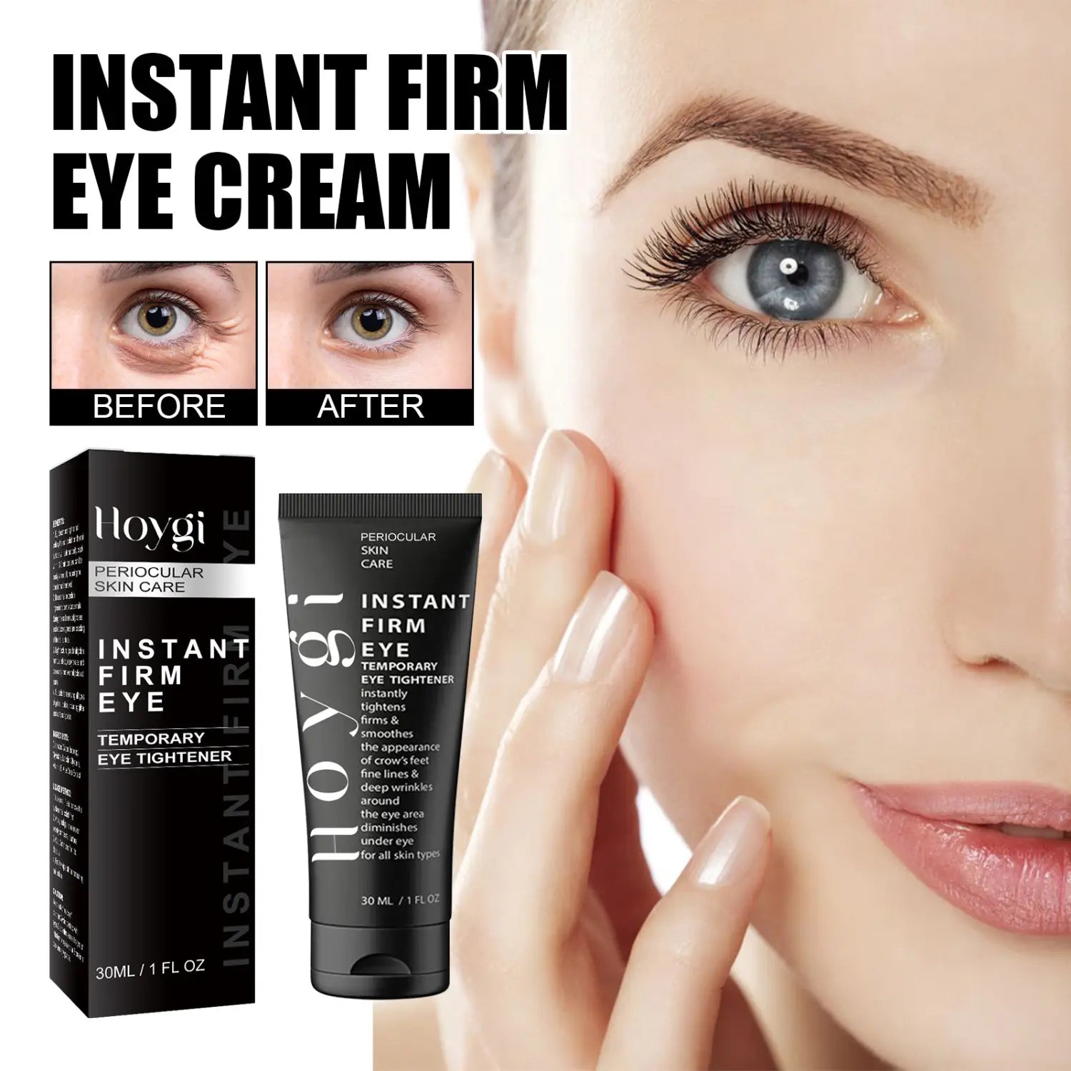 Hyaluronic Acid Collagène Crème pour les yeux Anti-Aging Dark Circle Traitement 30 ml